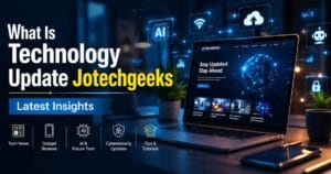 what is technology update jotechgeeks