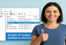 enable iphlpsvc