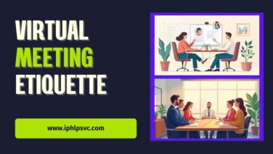 virtual meeting etiquette
