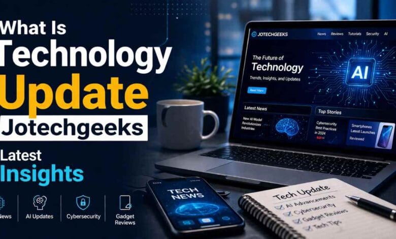 what is technology update jotechgeeks