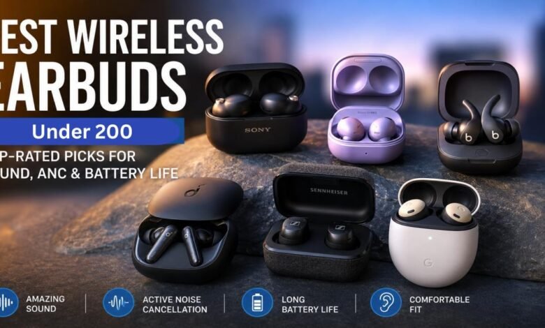 best wireless earbuds under 200
