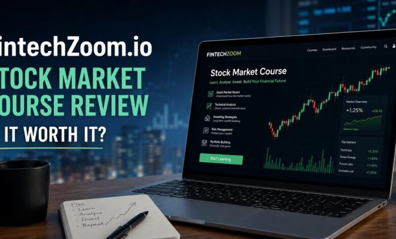 FintechZoom.io Stock Market Course Review: Is It Worth It?