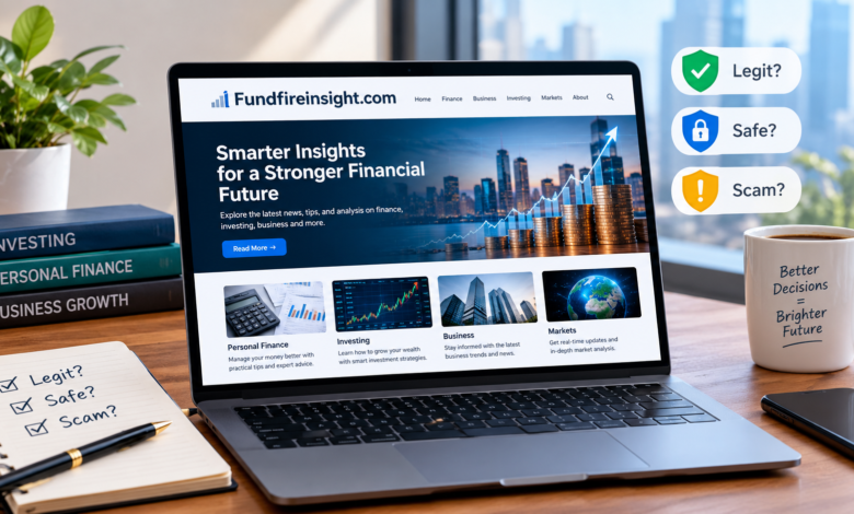 Fundfireinsight.com Review 2026: Is It Legit, Safe or a Scam?