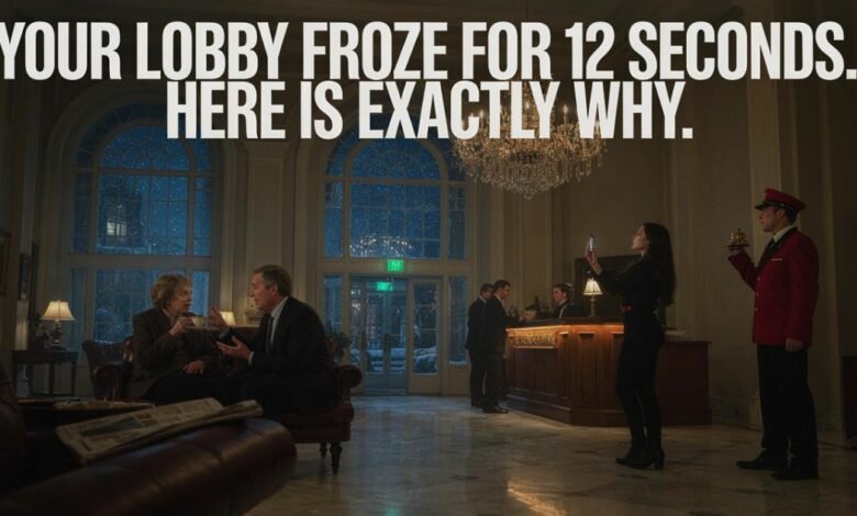 Your Lobby Froze for 12 Seconds. Here Is Exactly Why.