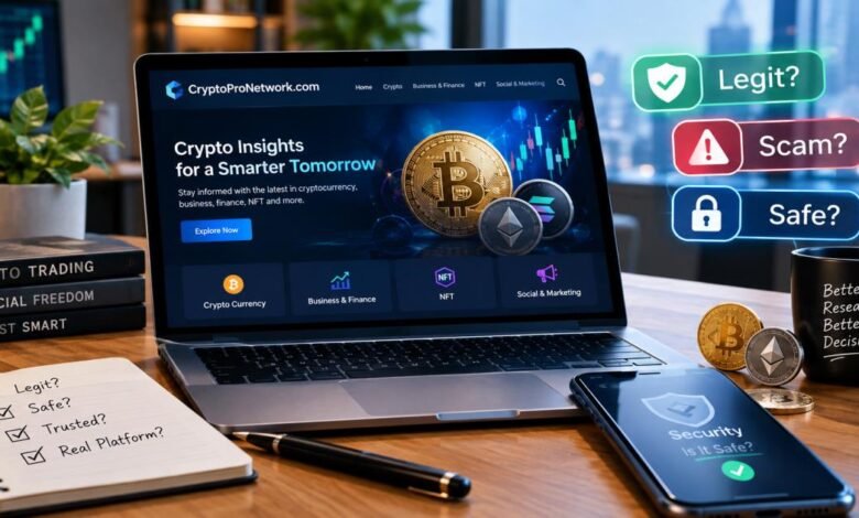 Finance CryptoProNetworkCom: Is It Legit & Safe in 2026?
