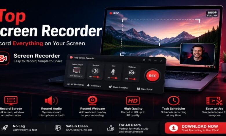 iTop Screen Recorder and Screen Recorder A Complete Guide
