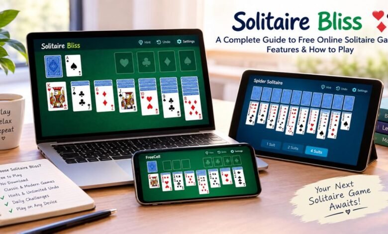 Solitaire Bliss: A Complete Guide to Free Online Solitaire Games, Features & How to Play