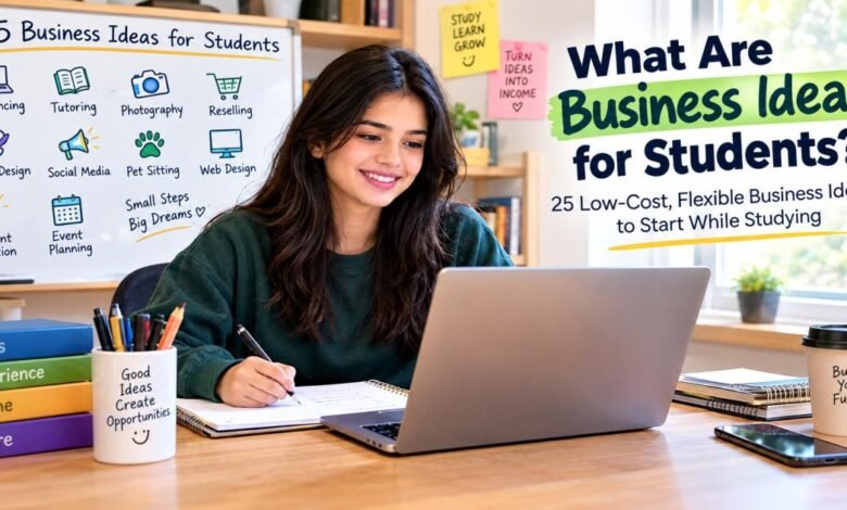 what are business ideas for students disbusinessfied? 25 Low-Cost, Flexible Business Ideas to Start While Studying
