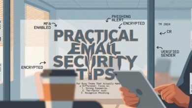 Practical Email Security Tips for Busy Teams That Actually Make a Difference