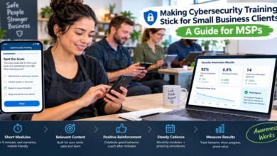 Making Cybersecurity Training Stick for Small Business Clients: A Guide for MSPs