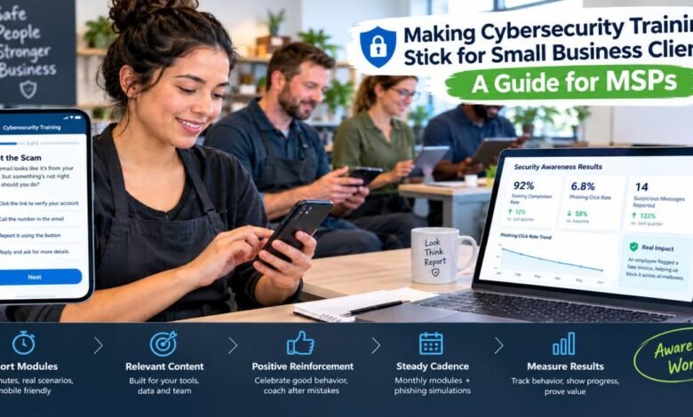 Making Cybersecurity Training Stick for Small Business Clients: A Guide for MSPs