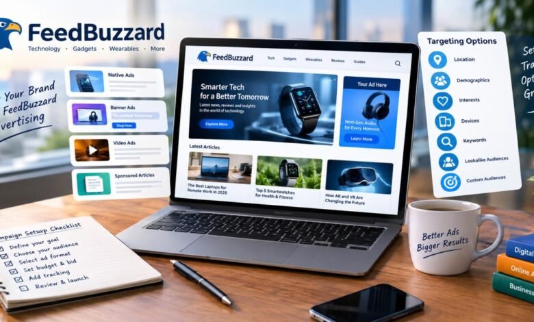 Advertising FeedBuzzard: How It Works, Ad Formats, Pricing & Campaign Setup