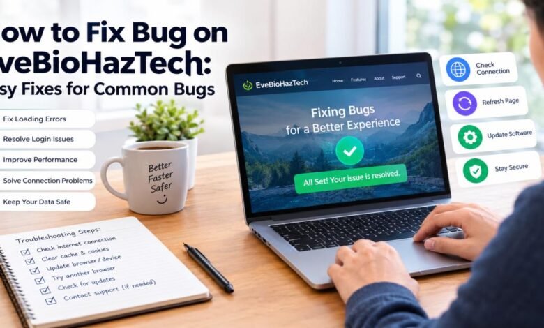 How to Fix Bug on EveBioHazTech: Easy Fixes for Common Bugs