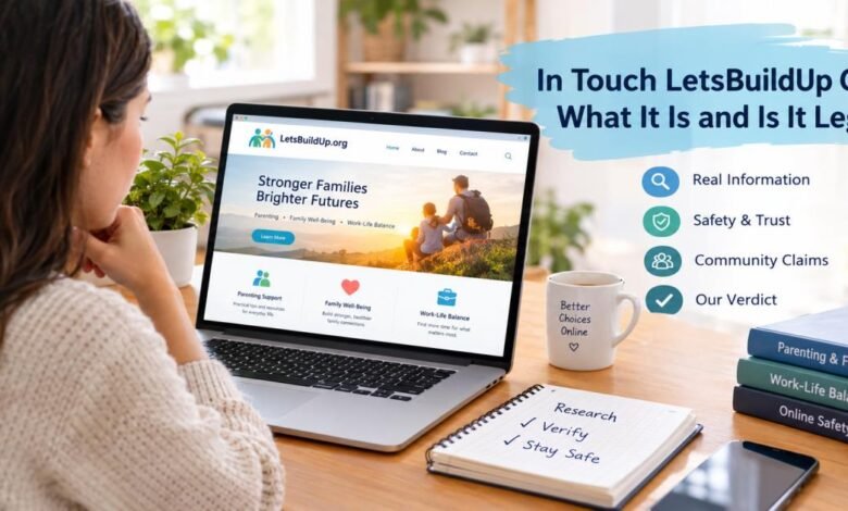 In Touch LetsBuildUp Org: What It Is and Is It Legit?