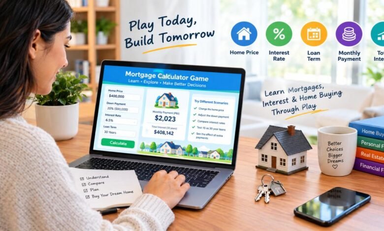 Mortgage Calculator Games: Learn Mortgages, Interest & Home Buying Through Play